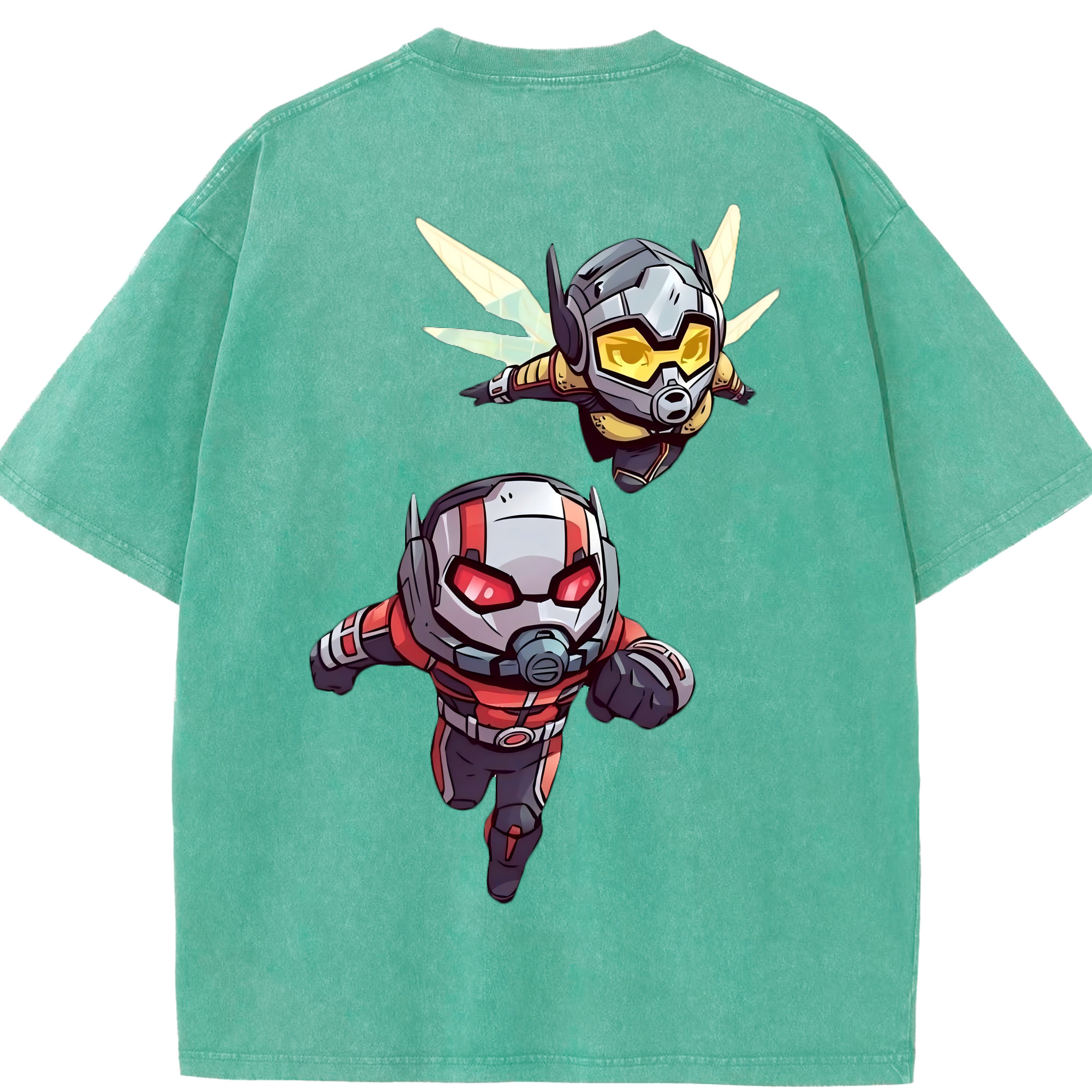 （画像用） アベンジャーズ The Avengers 綿100% ヴィンテージ風 半袖Tシャツ（背面プリント）